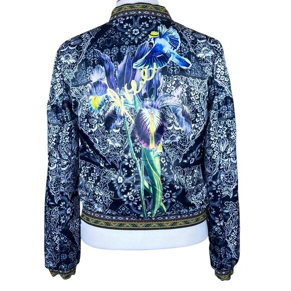 Desigual Suiza Safari Reversible Bomber Jacket EU Size 38=US 6/S NWOT - Picture 8 of 16